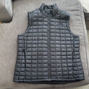 The North Face Black Quilted Vest